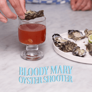 12 Days of Christmas Cocktails: Bloody Mary Shooters🦪🍅 - Mr. Consistent
