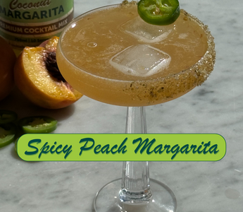 Spicy Peach & Jalapeno Margarita Recipe