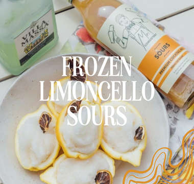 Frozen Limoncello Sours Cocktail Recipe