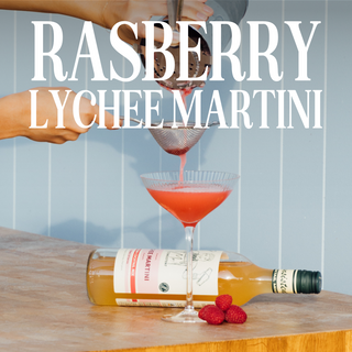 Raspberry Lychee Martini Recipe