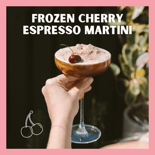 Frozen Cherry Espresso Martini Recipe