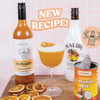 El Peachy Paradise Cocktail Recipe - Mr. Consistent